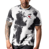 Kansas City Chiefs MSX by Michael Strahan Freestyle Tie-Dye T-Shirt - Black T-shirts