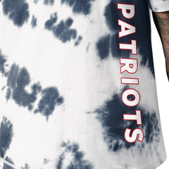 New England Patriots MSX by Michael Strahan Freestyle Tie-Dye T-Shirt - Navy T-shirts