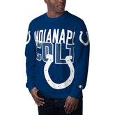 Indianapolis Colts Starter Clutch Hit Long Sleeve T-Shirt - Royal T-shirts