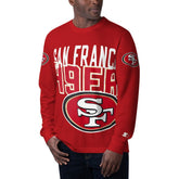 San Francisco 49ers Starter Clutch Hit Long Sleeve T-Shirt - Scarlet T-shirts