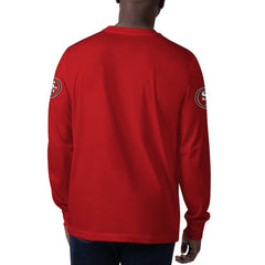 San Francisco 49ers Starter Clutch Hit Long Sleeve T-Shirt - Scarlet T-shirts