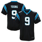 Bryce Young Carolina Panthers Youth Game Jersey - Black Jerseys