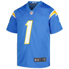 Quentin Johnston Los Angeles Chargers Youth Game Jersey - Powder Blue Jerseys