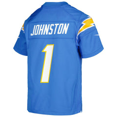 Quentin Johnston Los Angeles Chargers Youth Game Jersey - Powder Blue Jerseys