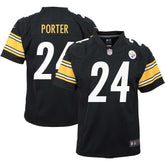 Joey Porter Jr. Pittsburgh Steelers Youth Game Jersey - Black Jerseys