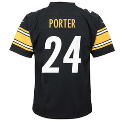 Joey Porter Jr. Pittsburgh Steelers Youth Game Jersey - Black Jerseys