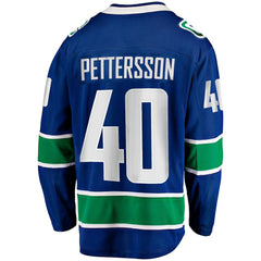 Elias Pettersson Vancouver Canucks Fanatics Home Breakaway Jersey - Blue | US 200119699