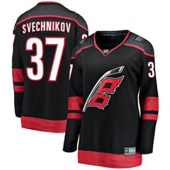 Andrei Svechnikov Carolina Hurricanes Fanatics Women's Home Breakaway Player Jersey - Black | US 200119701
