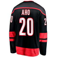 Sebastian Aho Carolina Hurricanes Fanatics Home Breakaway Jersey - Black | US 200119703