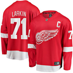 Dylan Larkin Detroit Red Wings Fanatics Branded Captain Home Breakaway Jersey - Red | US 200119709
