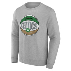 Boston Celtics Hard Color Pullover Sweatshirt Gray outlet