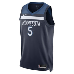 Anthony Edwards Minnesota Timberwolves Unisex Swingman Jersey Icon Edition Navy - Nike outlet