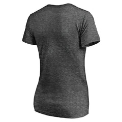 Tampa Bay Buccaneers Women's Hometown Collection Flag V-Neck T-Shirt - Charcoal T-shirts