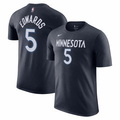 Anthony Edwards Minnesota Timberwolves Icon 2022/23 Name & Number T-Shirt Navy - Nike outlet