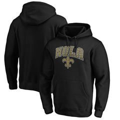 New Orleans Saints Hometown Collection NOLA Pullover Hoodie - Black Hoodies