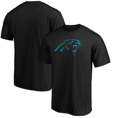 Carolina Panthers Primary Logo T-Shirt - Black T-shirts