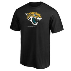 Jacksonville Jaguars Team Lockup T-Shirt - Black T-shirts