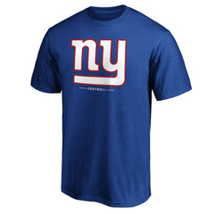 New York Giants Team Lockup T-Shirt - Royal T-shirts