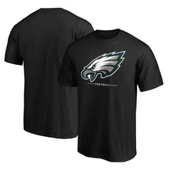 Philadelphia Eagles Team Lockup T-Shirt - Black T-shirts