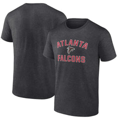 Atlanta Falcons Victory Arch T-Shirt - Heather Charcoal T-shirts