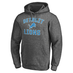 Detroit Lions Victory Arch Pullover Hoodie - Charcoal Hoodies