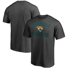 Jacksonville Jaguars Victory Arch T-Shirt - Heather Charcoal T-shirts