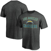 Los Angeles Chargers Victory Arch T-Shirt - Heather Charcoal T-shirts