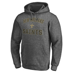 New Orleans Saints Victory Arch Pullover Hoodie - Charcoal Hoodies