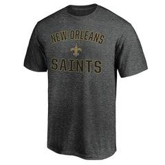 New Orleans Saints Victory Arch T-Shirt - Heather Charcoal T-shirts