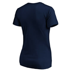 Seattle Seahawks Women's Victory Arch V-Neck T-Shirt - College Navy T-shirts