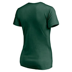 Green Bay Packers Women's Live For It V-Neck T-Shirt - Green T-shirts