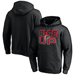 Atlanta Falcons Hometown Collection Sweep Pullover Hoodie - Black Hoodies