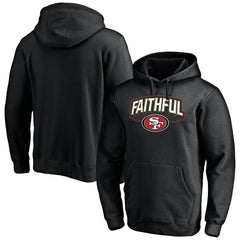 San Francisco 49ers Hometown Collection Sweep Pullover Hoodie - Black Hoodies