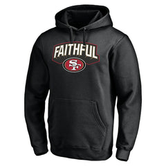 San Francisco 49ers Hometown Collection Sweep Pullover Hoodie - Black Hoodies