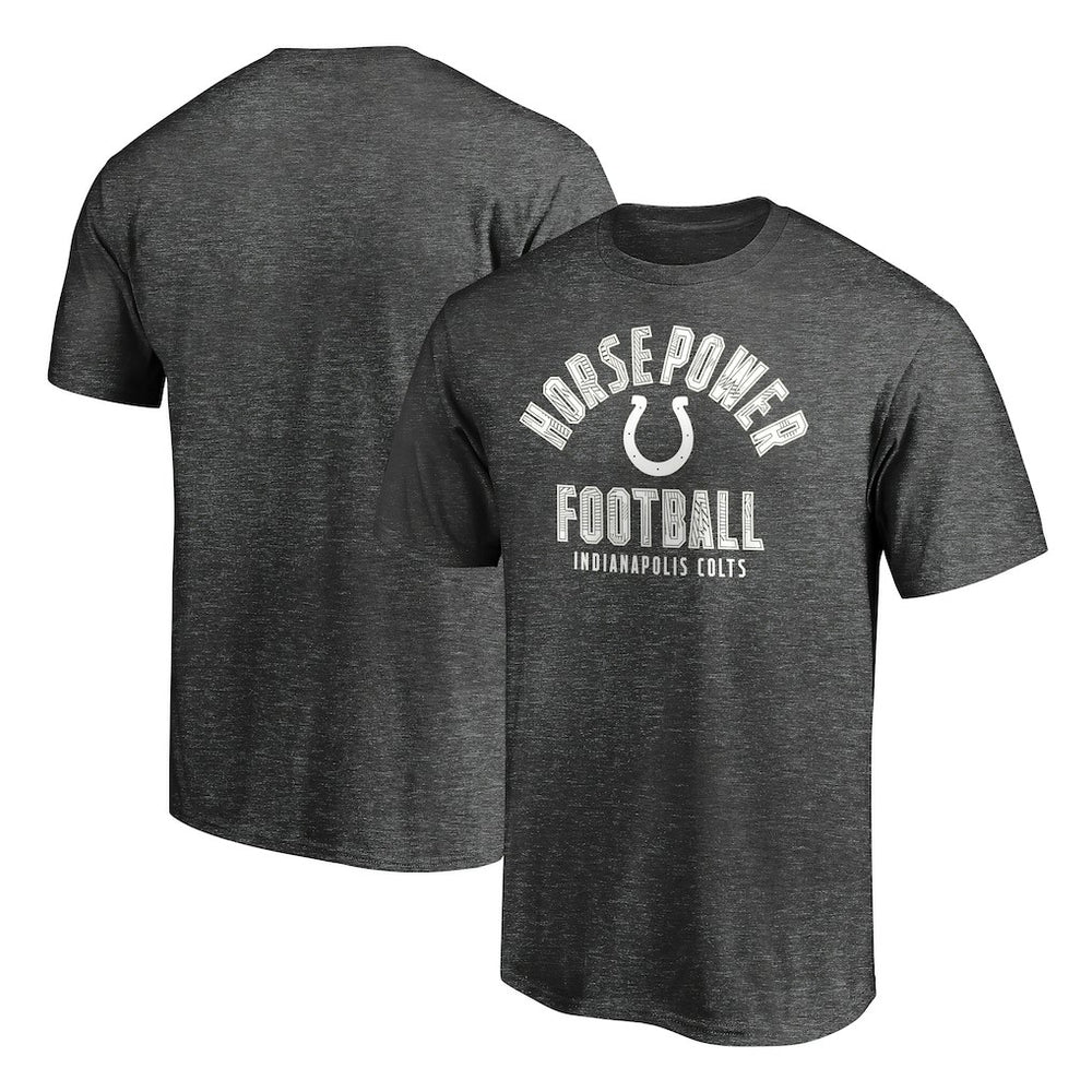 Indianapolis Colts Nickname Arc T-Shirt - Charcoal T-shirts
