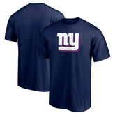 New York Giants Red White and Team T-Shirt - Navy T-shirts