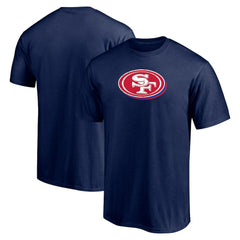 San Francisco 49ers Red White and Team T-Shirt - Navy T-shirts