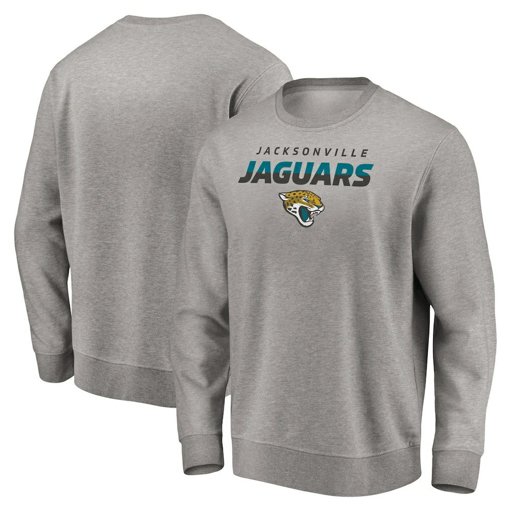 Jacksonville Jaguars Elevate Play Pullover Sweatshirt - Gray Pullover