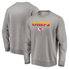 Kansas City Chiefs Elevate Play Pullover Sweatshirt - Gray Pullover
