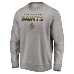 New Orleans Saints Elevate Play Pullover Sweatshirt - Gray Pullover