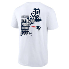New England Patriots Hot Shot T-Shirt - White T-shirts