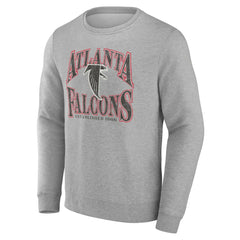 Atlanta Falcons Playability Pullover Sweatshirt - Gray Pullover