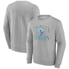 Los Angeles Chargers Playability Pullover Sweatshirt - Gray Pullover