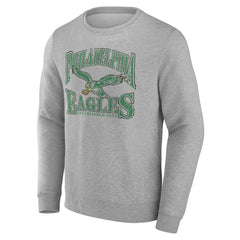 Philadelphia Eagles Playability Pullover Sweatshirt - Gray Pullover