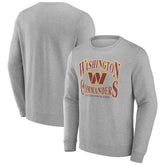 Washington Commanders Playability Pullover Sweatshirt - Gray Pullover
