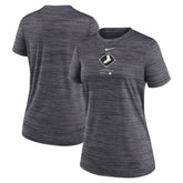 Chicago White Sox Nike Women's City Connect Practice Velocity T-Shirt - Charcoal T-shirts