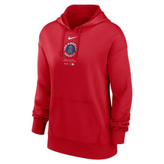 Los Angeles Angels Nike Women's City Connect Practice Performance Pullover Hoodie - Red Hoodies