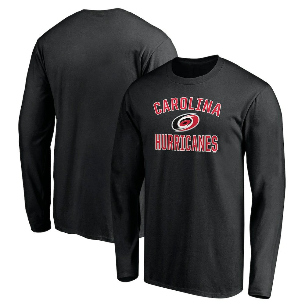 Carolina Hurricanes Victory Arch Long Sleeve T-Shirt - Black | US 200131631