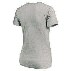 Seattle Kraken Women's Primary Logo V-Neck T-Shirt - Gray | US 200131667