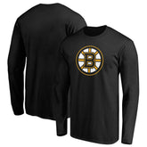 Boston Bruins Primary Logo Long Sleeve T-Shirt - Black | US 200131720
